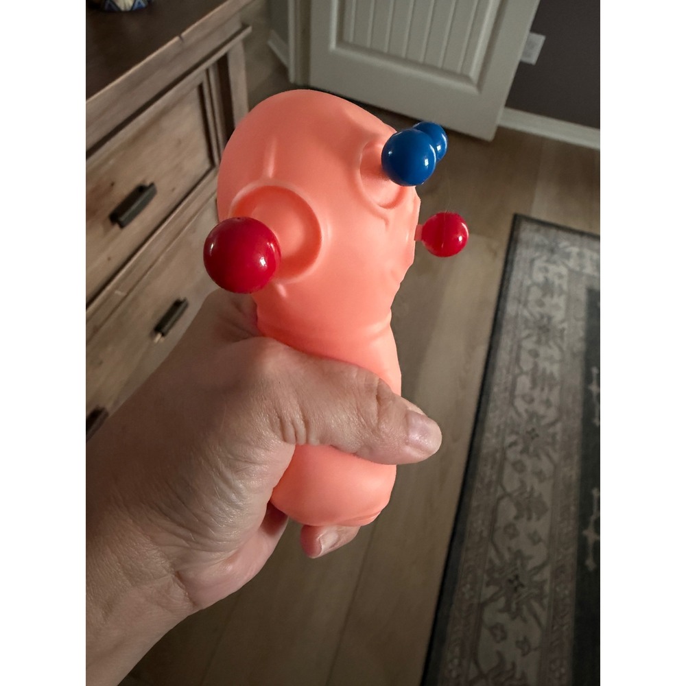Schylling Panic Pete Squeeze Toy Fidget Novelty Pop Out Eyes NWOB - Picture 2 of 4
